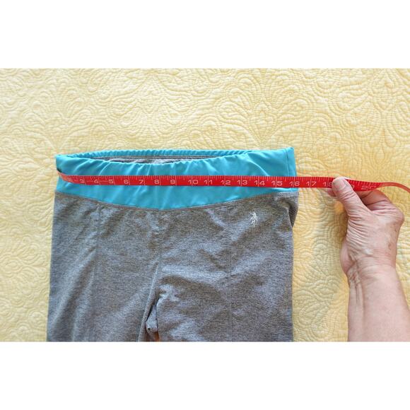 US POLO ASSOSIATION pant n top set / Aqua n Gray Size Med. - Picture 13 of 14